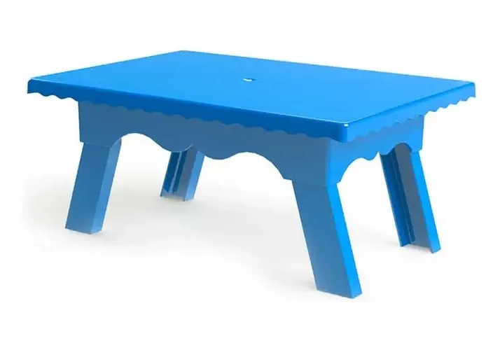 Mesinha Dec Renda Azul Bb Mdr002 Tasil