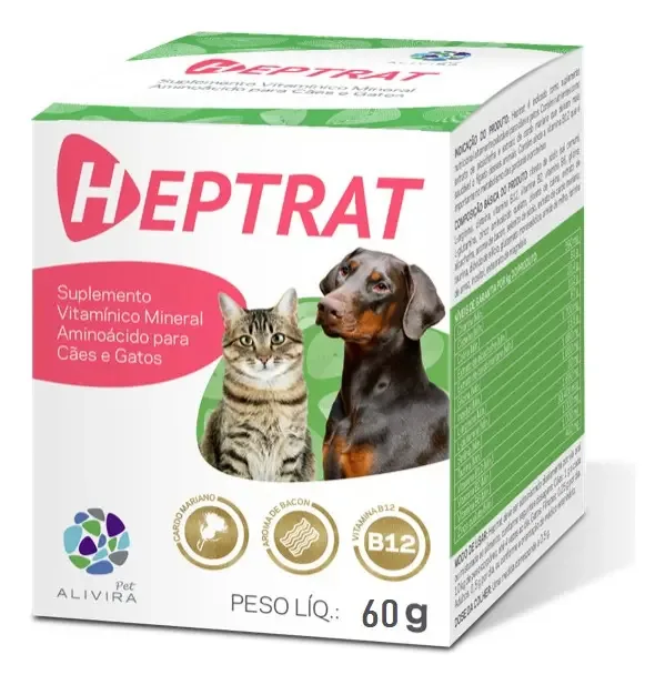 Suplemento Duprat Heptrat 60g Cães E Gatos
