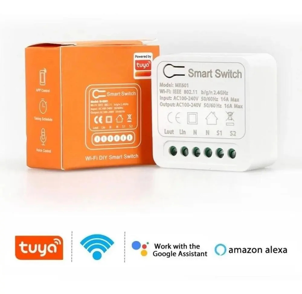 Interruptor Automação Wi-fi 16a Inteligente Mini Dimmer