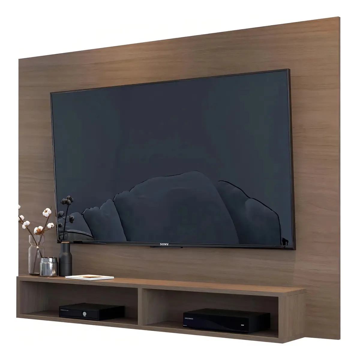 Painel Para Tv Até 43 Polegadas Italia Pop Malbec - Móveis