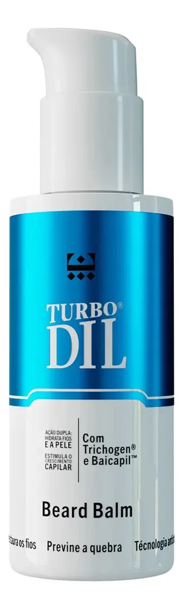 Balm para Barba Turbodil Embaixador 120ml | Crescimento e Força com Baicapil e Trichogen