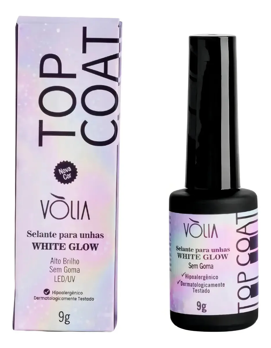 Top Coat Vòlia White Glow 9g