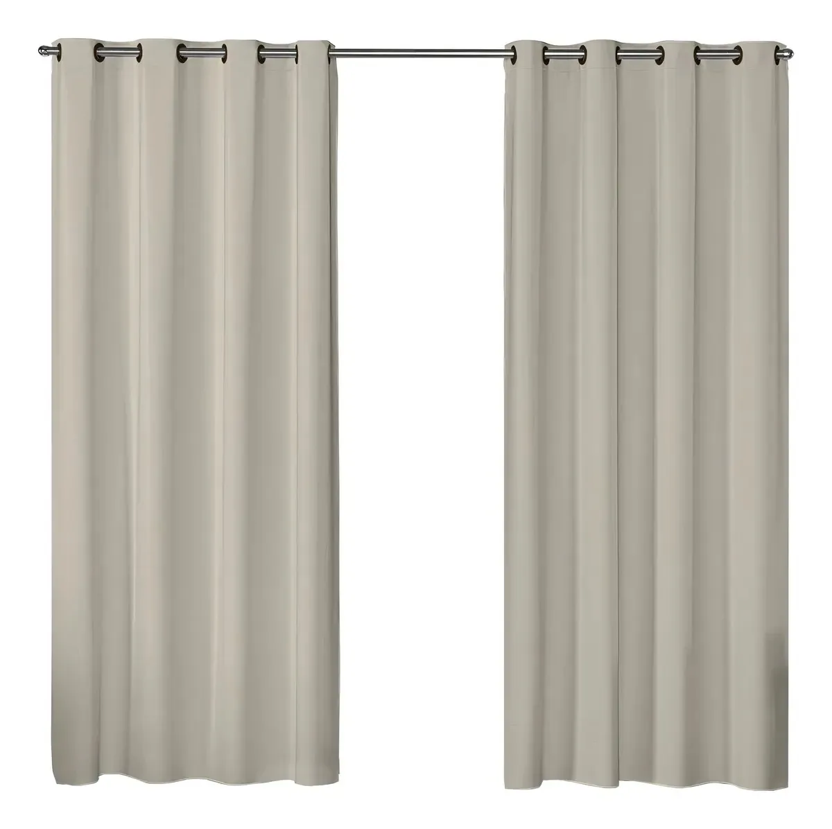 Cortina Blackout De Pvc 2,80m X 2,10m Bege Cor Cortina Bege
