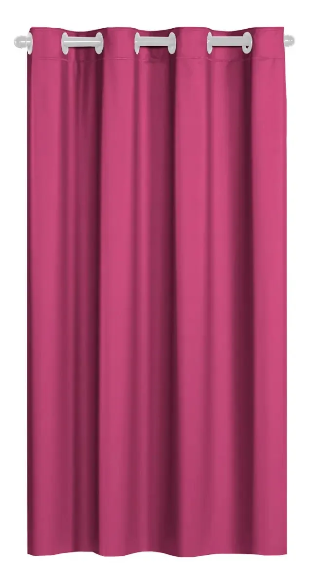 Cortina Blackout De Pvc 1,40m X 1,60m Azul Cor Cortina Pink