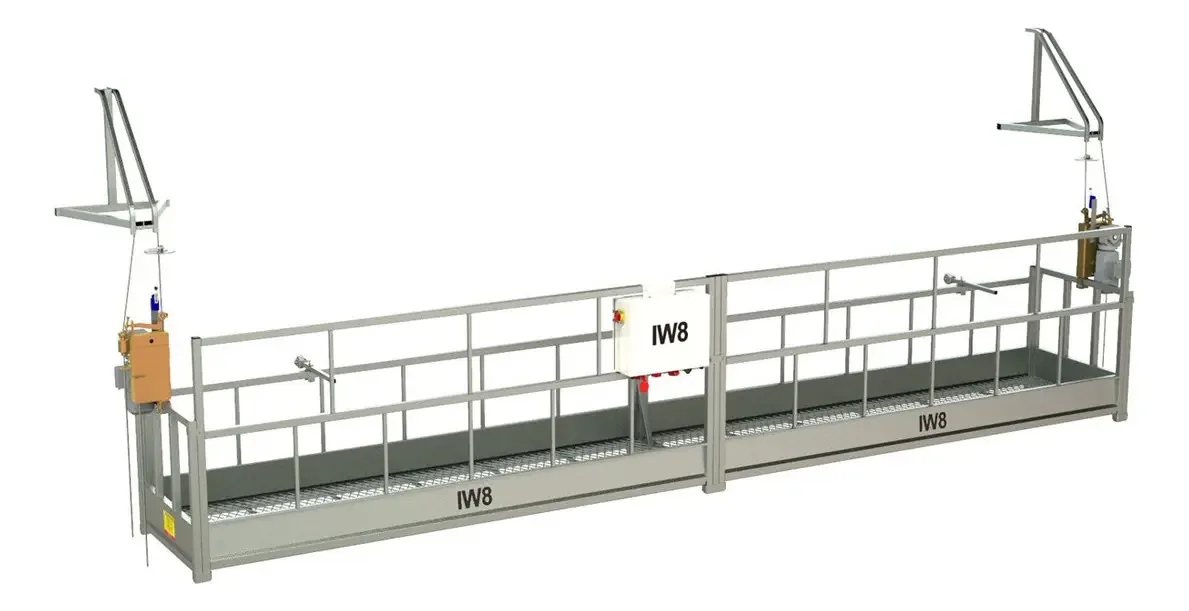 Andaime Suspenso Balancim Elétrico 6m X 90cm 4x30m Cabo Aço