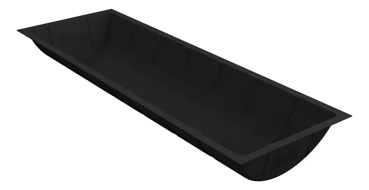 Cocho De Polietileno 215l Para Gado, Ovinos, Equinos, Suínos