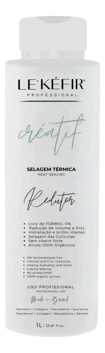 Redutor De Volume Créafit Organic Le´kéfir - 1l