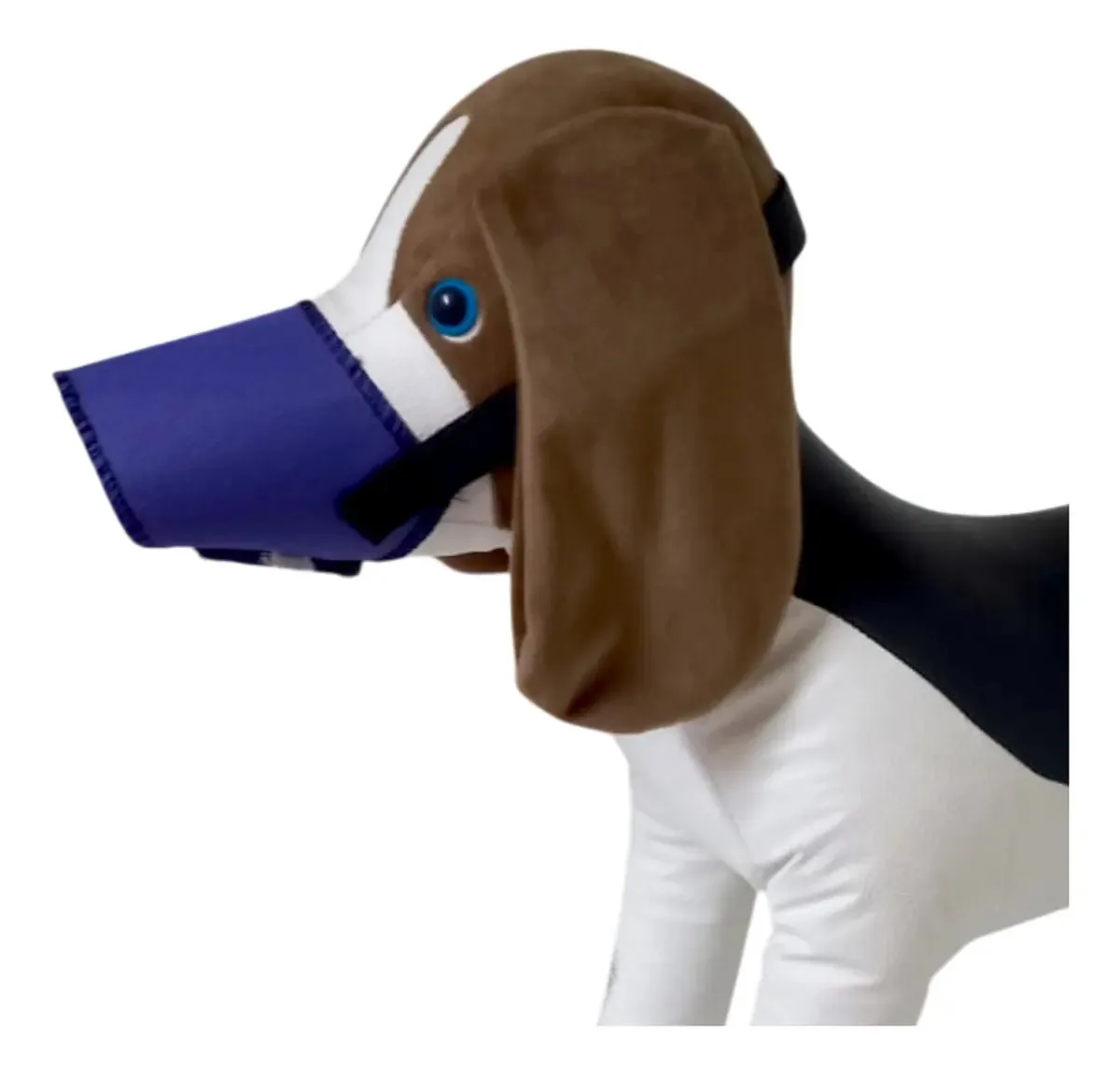Kit Focinheira Nylon 5pçs Para Cães Cachorro Pet Ajustavél Cor Roxo