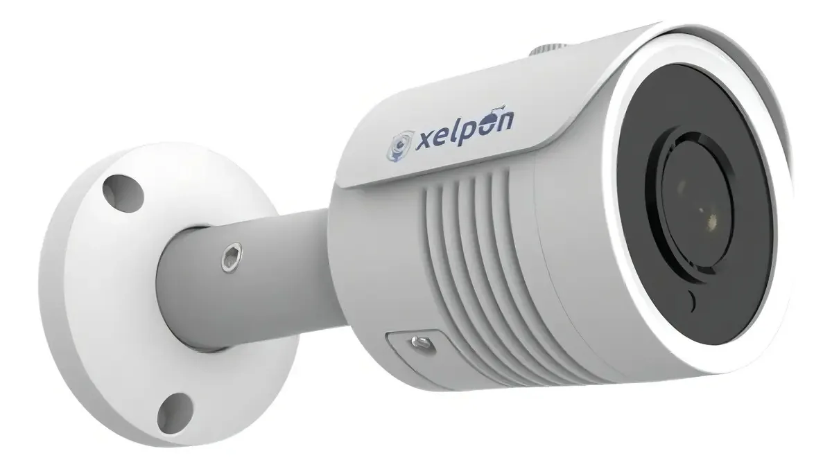 Câmera Segurança Cftv Analógica 5mp Xhd Ip67 Infravermelho Branco