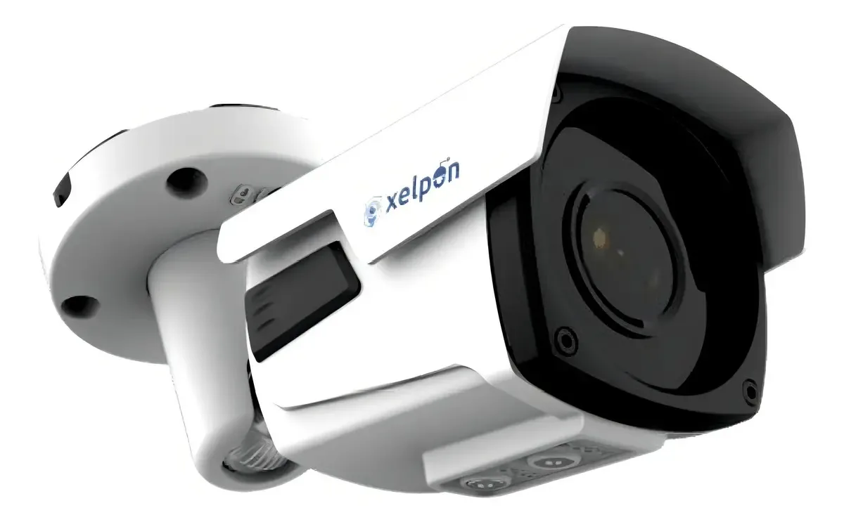 Câmera Segurança Cftv Analógica Varifocal 5mp Xhd Ip67 Ir40m Branco