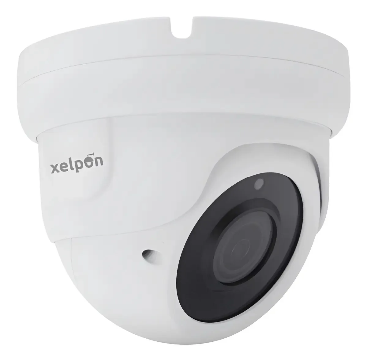 Câmera Segurança Cftv Analógica Varifocal Full Hd Ip67 Dome Branco