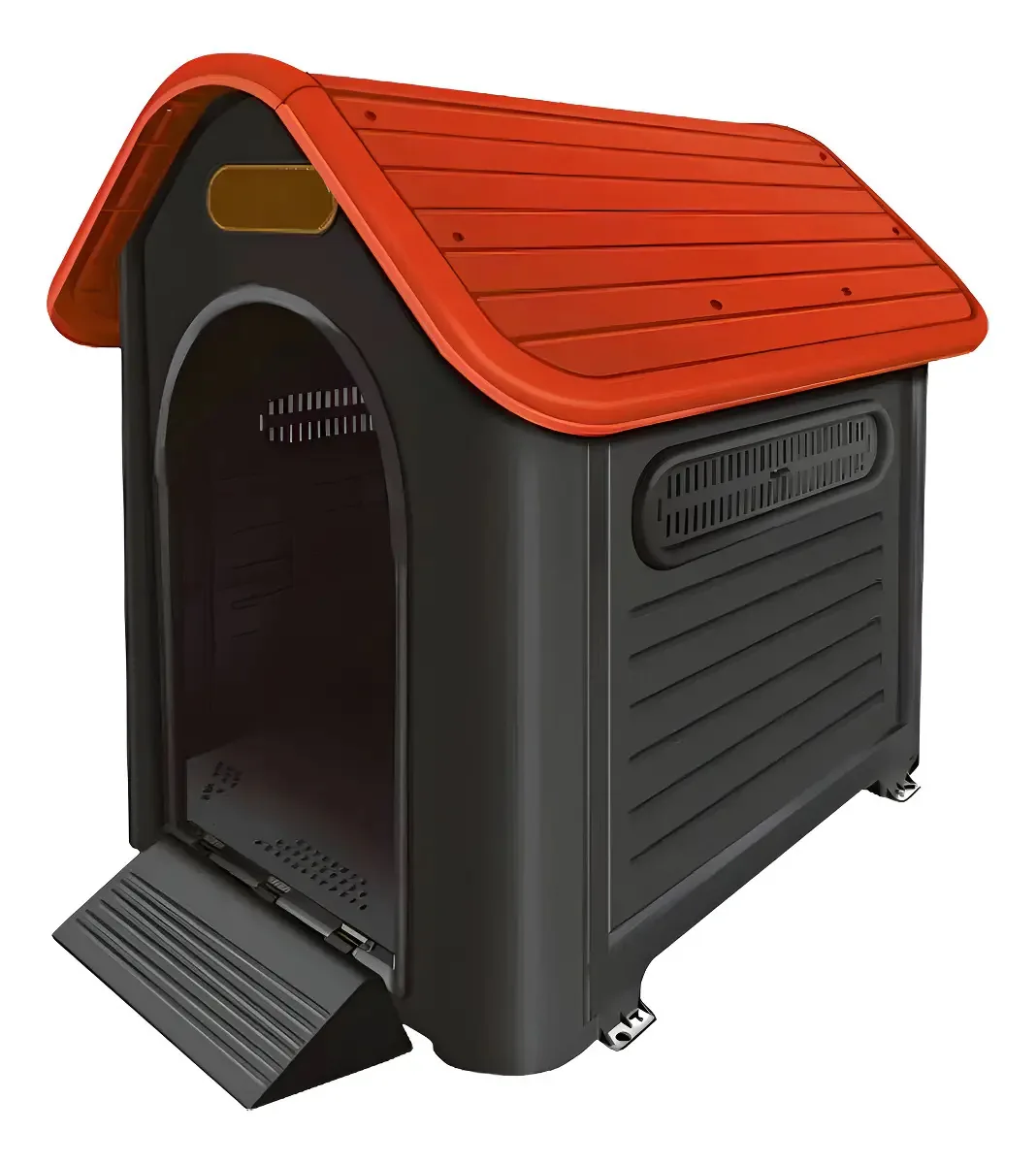 Casa Mec Pet Dog Home Camas para gatos y perros Tamanho Grande Cor Vermelho