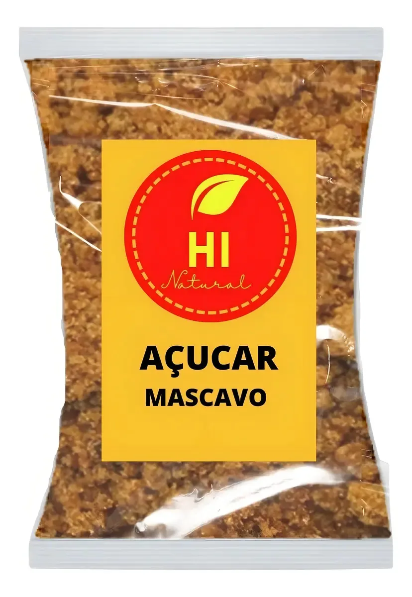 Açúcar Mascavo 1kg - Hi Natural