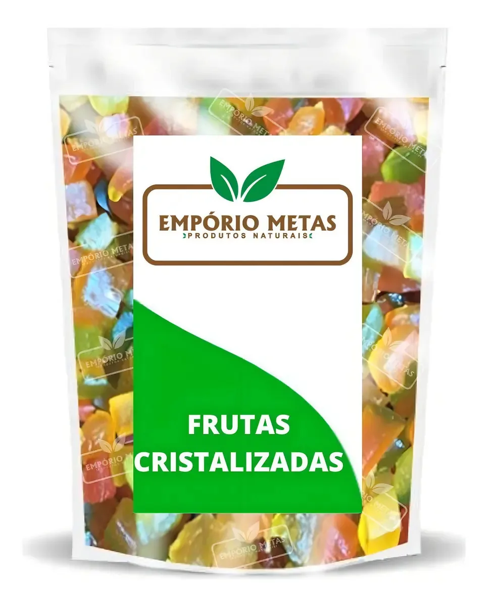 Frutas Cristalizadas - 500g