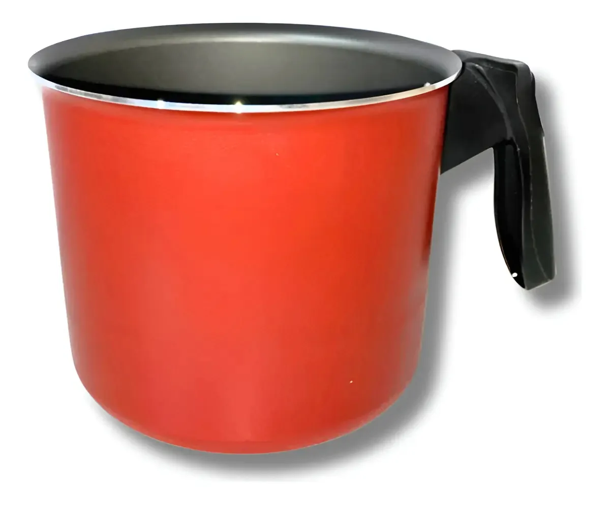 Caneco, Fervedor, Leiteira, Antiaderente N° 12 Cor Vermelho