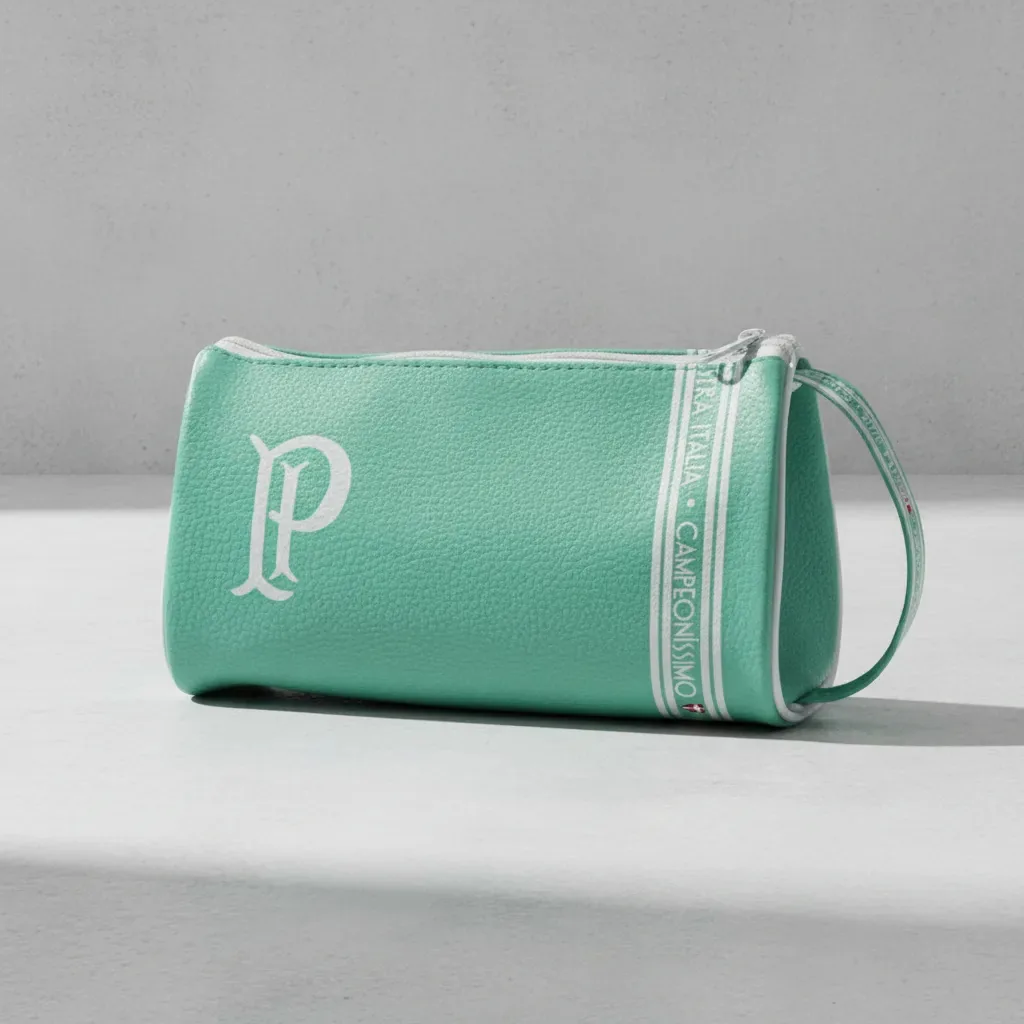 Necessaire Oficial Redonda Palmeiras Verde