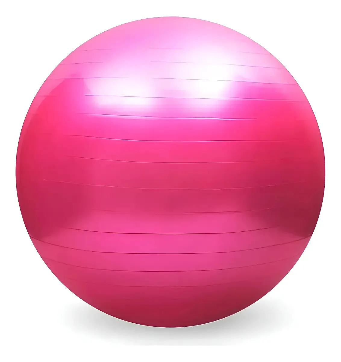 Bola Exercicios Pilates Yoga Fisioterapia Abdominal 50cm Rosa