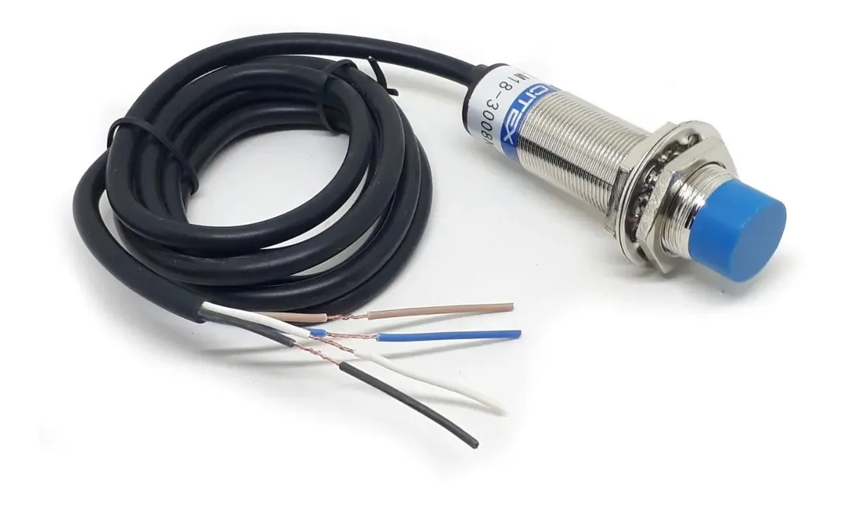 Lm18-3008nc Sensor Indutivo Não Faceado 6~36v Npn Na+nf