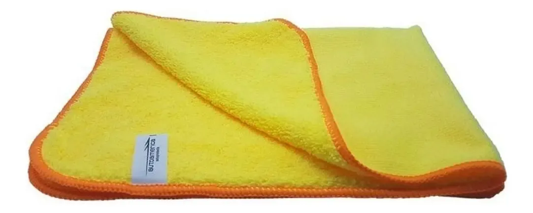 Kit 2 Flanelas Microfibra 60x40 Autoamerica para Limpeza Automotiva