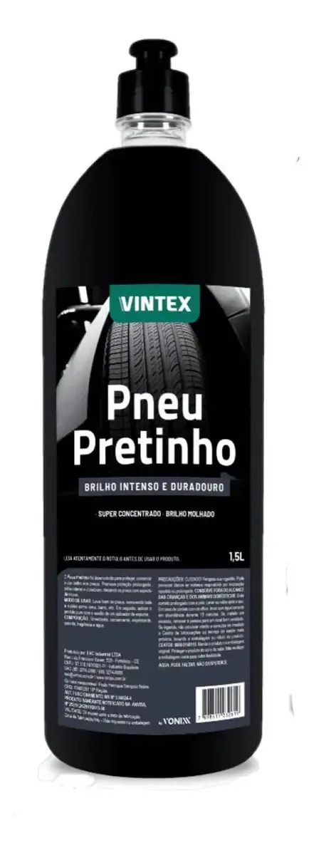 Pneu Pretinho Vonixx/ Vintex 1,5 L