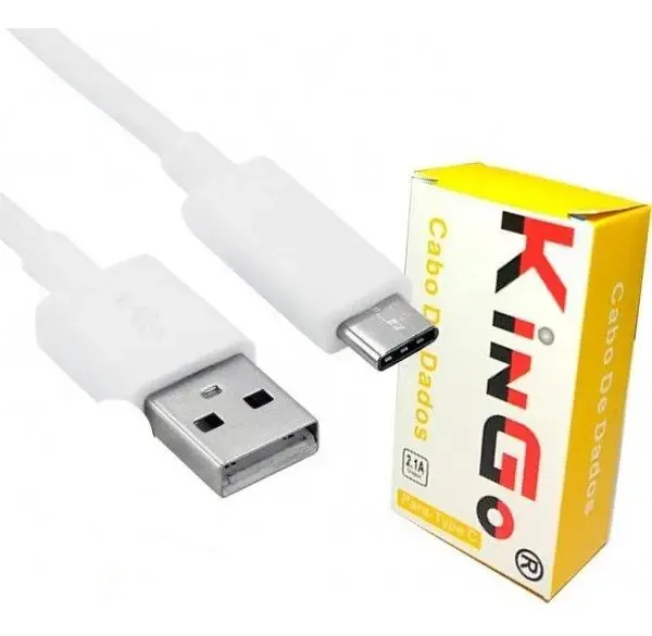 Cabo De Dados Para Celular Type C 2.1a 1mt