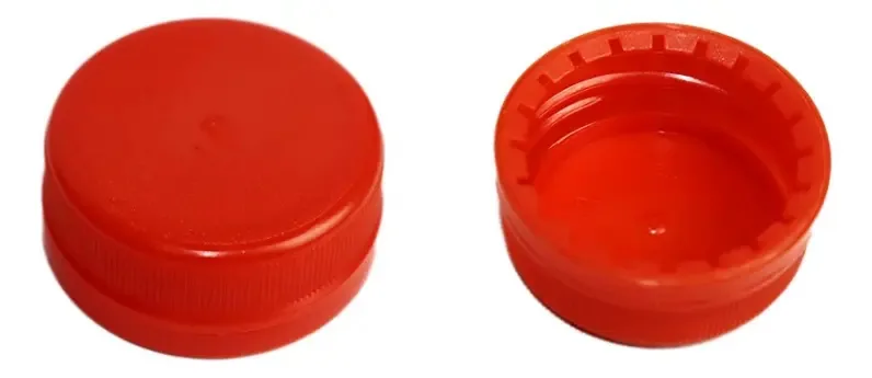 100 Tampas Com Lacre Para Garrafa Plastica Pet 38mm