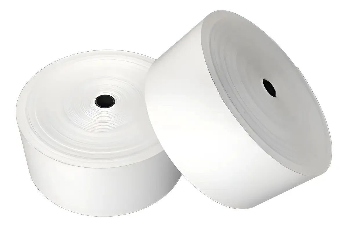 6 Rolos Bobina Térmica 57x300 57mm X 300m Branco