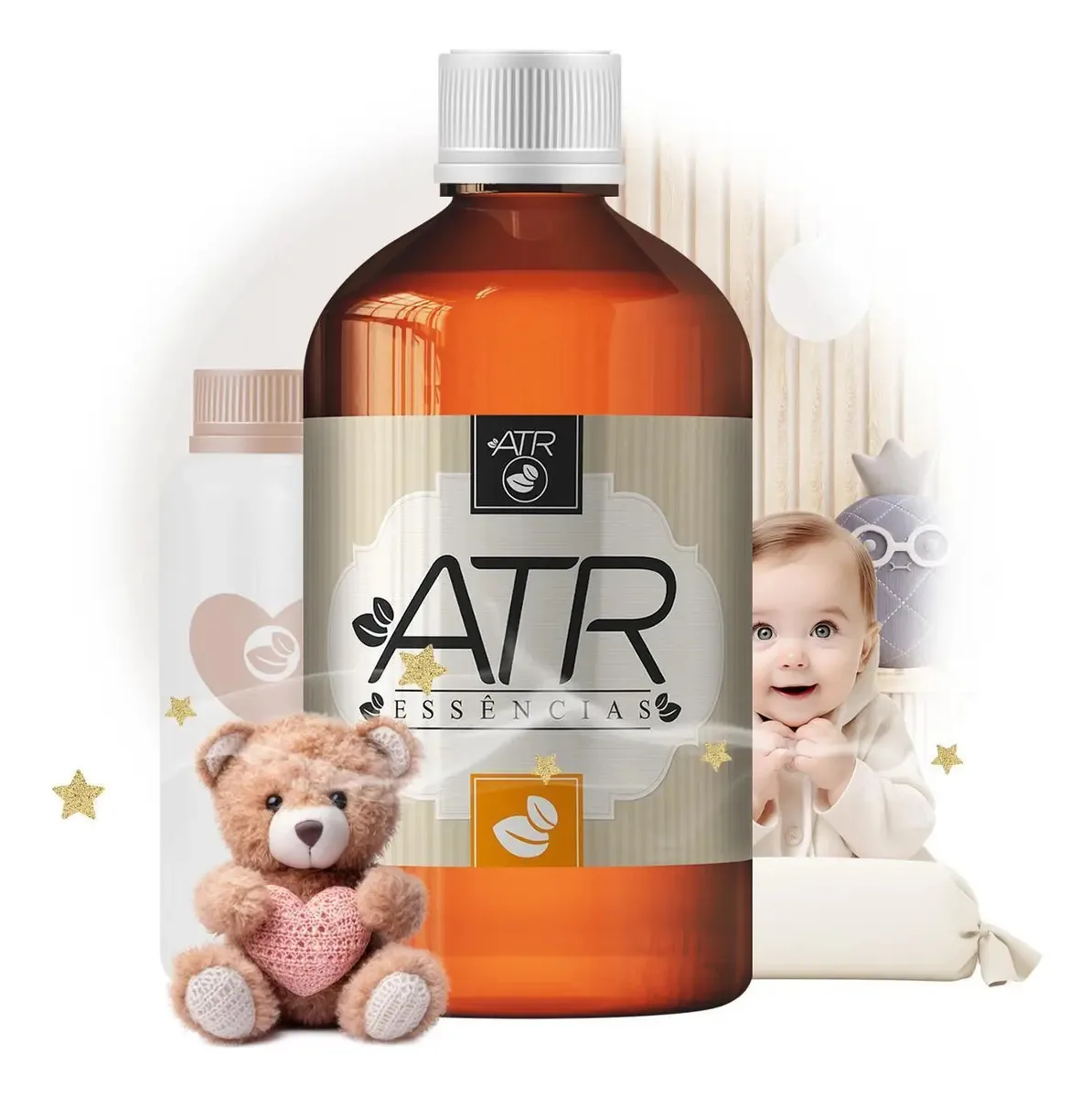 Essência Óleo Concentrada Aromática Bb Talco 500ml