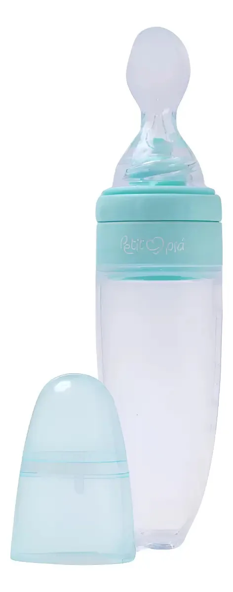 Colher Dosadora Infantil De Silicone 90ml - Petit Piá