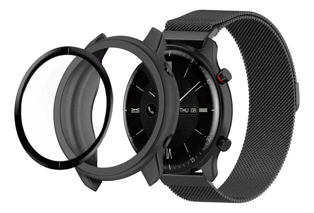 Pulseira Para Smartwatch Luxurier Preto