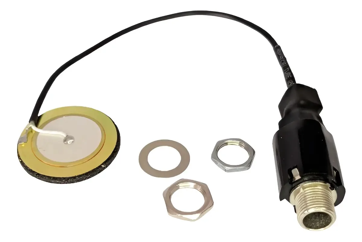 Captador De Contato Piezo Para Cavaco Ukulele E Banjo Playsom