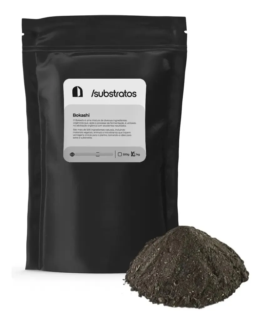 Bokashi - Fertilizante Adubo Orgânico 1kg