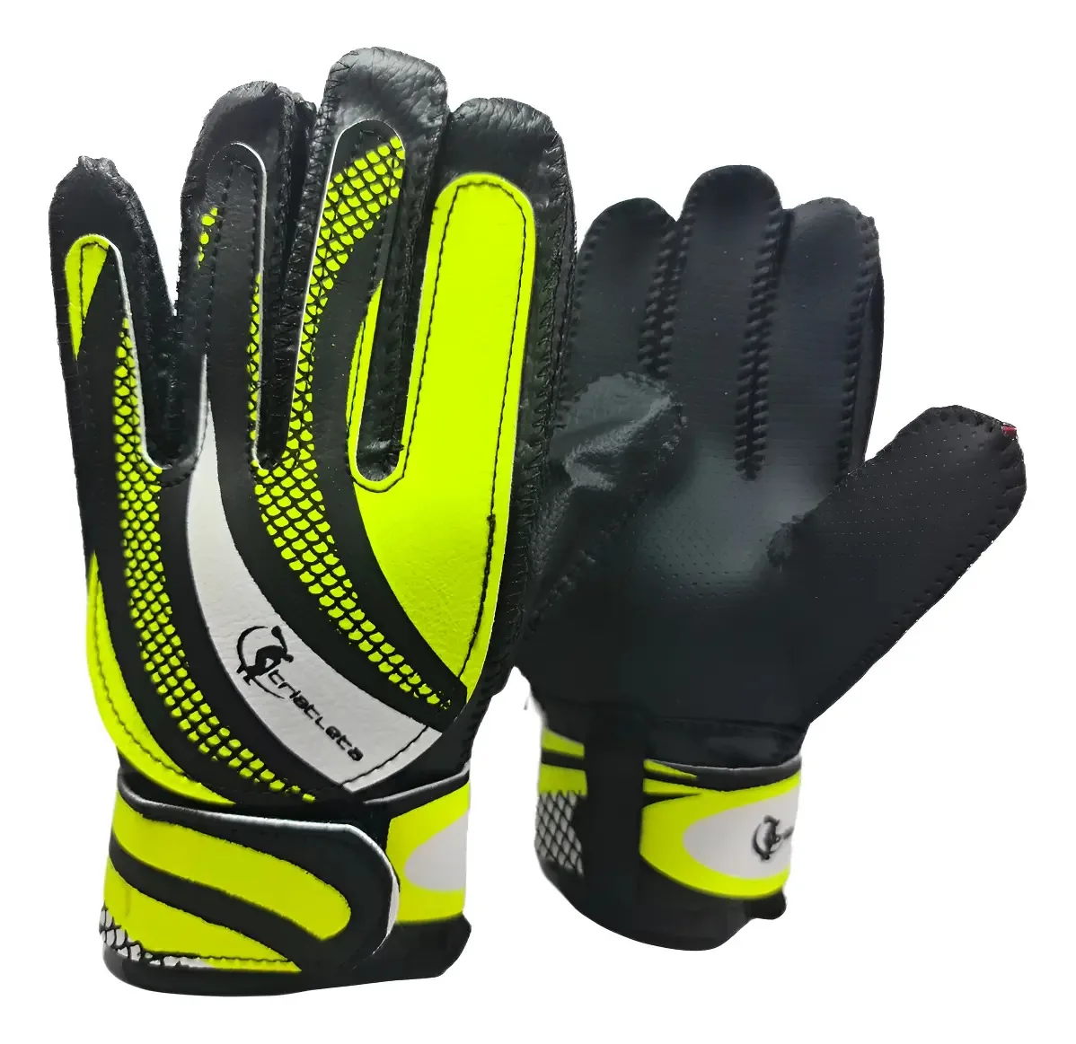 Luva Para Goleiro Futebol Triatleta Verde - Infantil Tamanho Dente De Leite