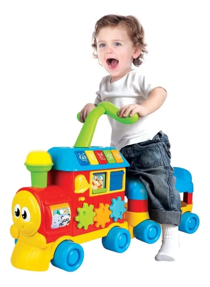 Andador Trenzinho Com Som Winfun - 0803 0803
