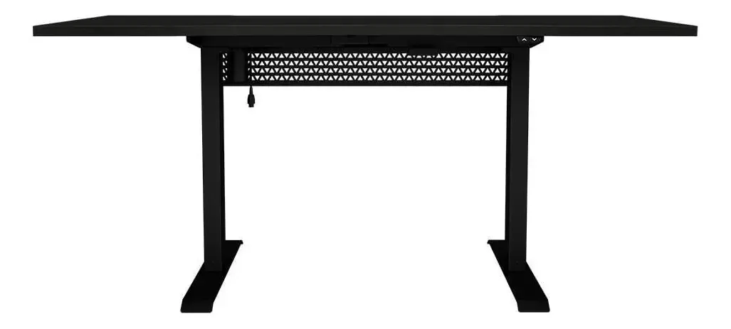 Mesa Com Regulagem De Altura Elétrica Misch Com Tampo Reto P