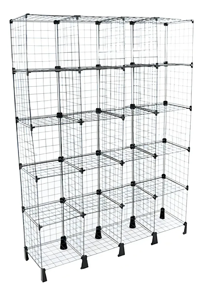 Estante Aramada Moderna LM Balcoes de Metal 160x120 cm para Organização