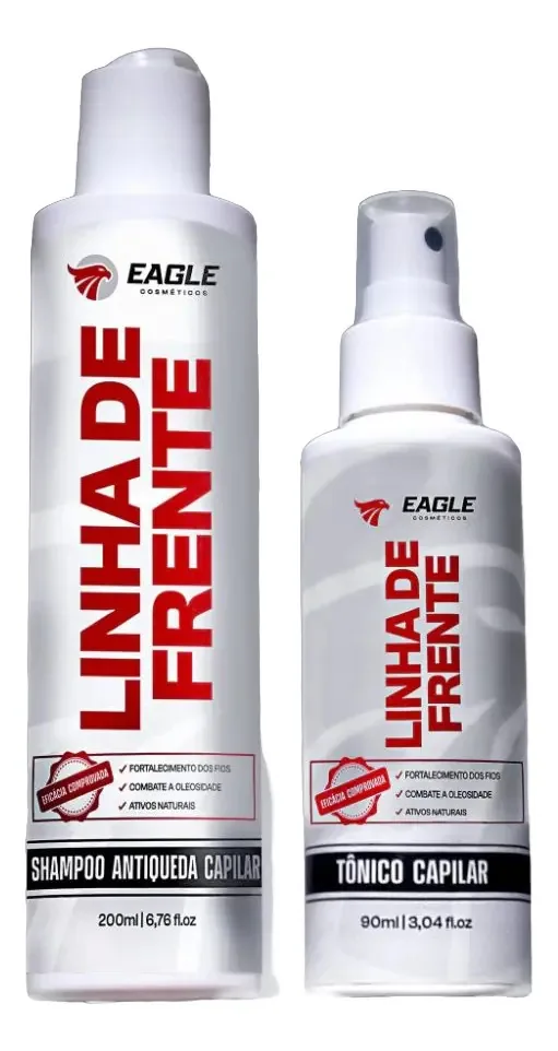 Kit Antiqueda Cabelos - Linha De Frente - Eagle