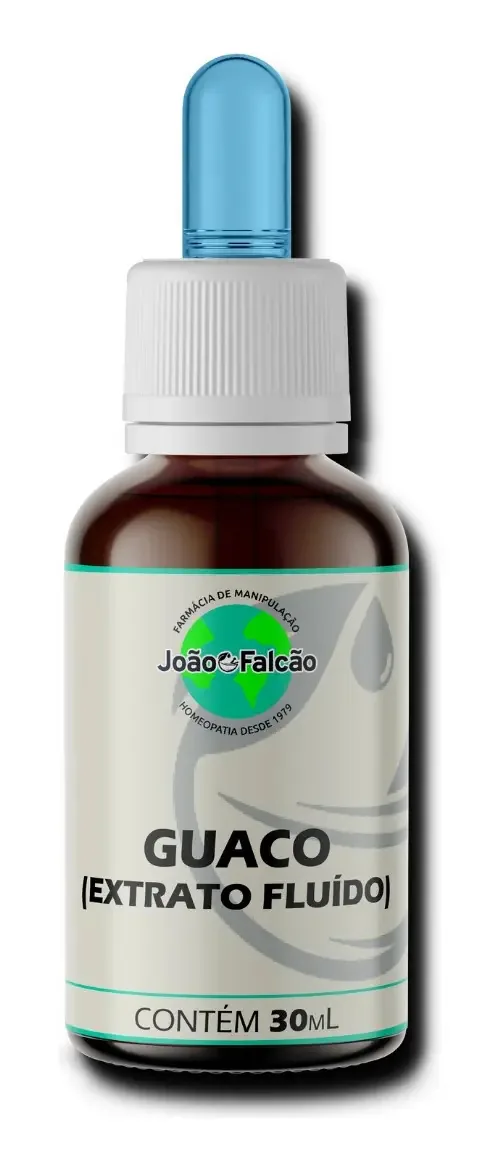 Extrato Fluído De Guaco 30ml Farmácia João Falcão Fitoterápico Natural