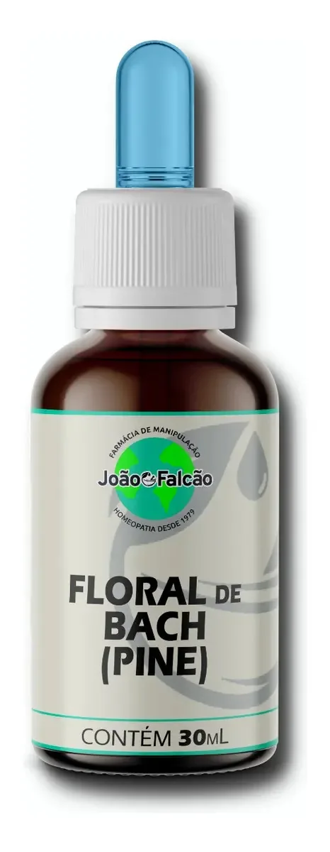 Floral de Bach Pine 30ml Fitoterápico Farmácia João Falcão