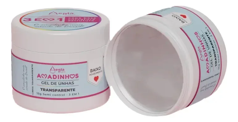 Gel Construtor Aegla Pro Transparente 15g Para Unhas Esculpidas