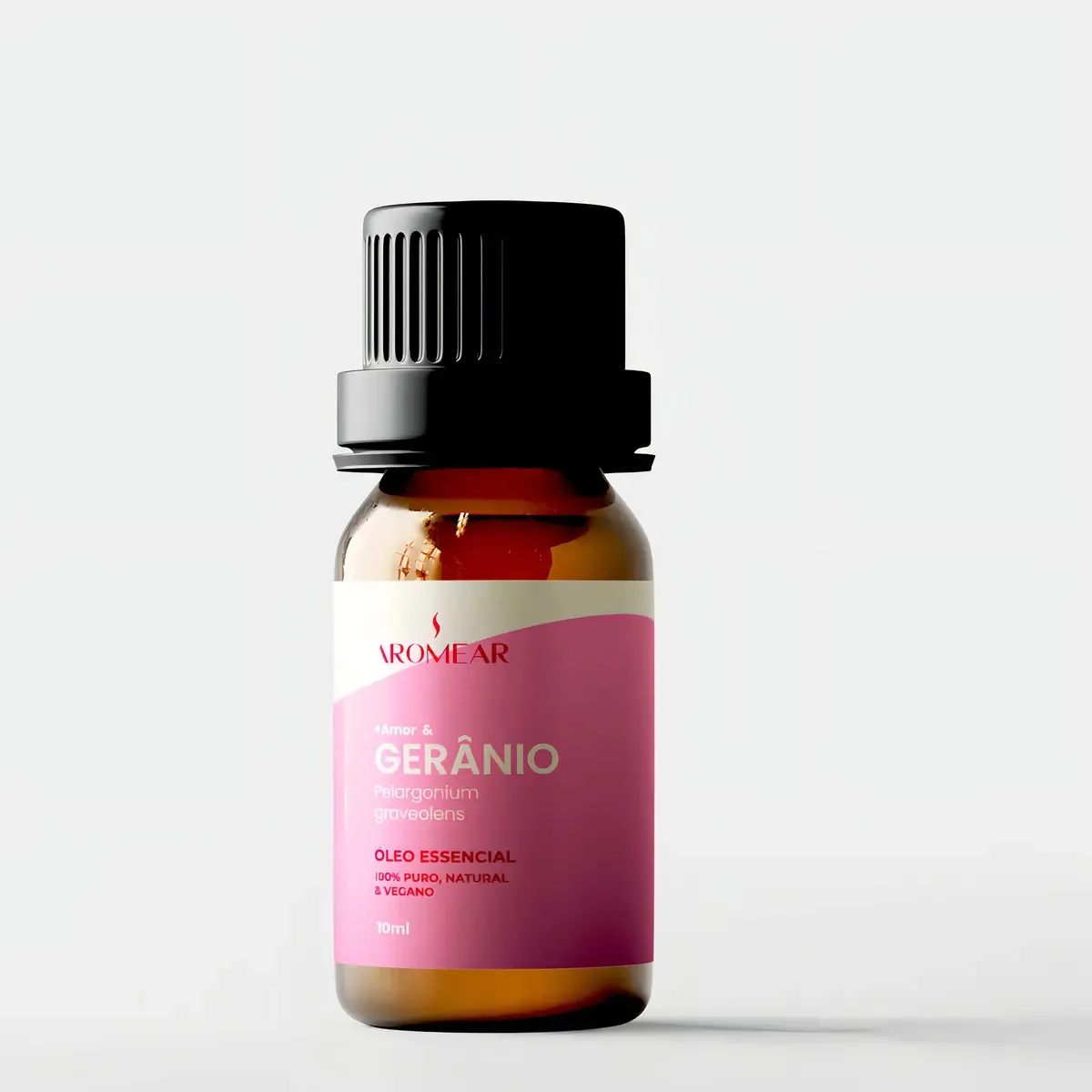 Óleo Essencial Gerânio 10mL Aromear Aromaterapia +Amor