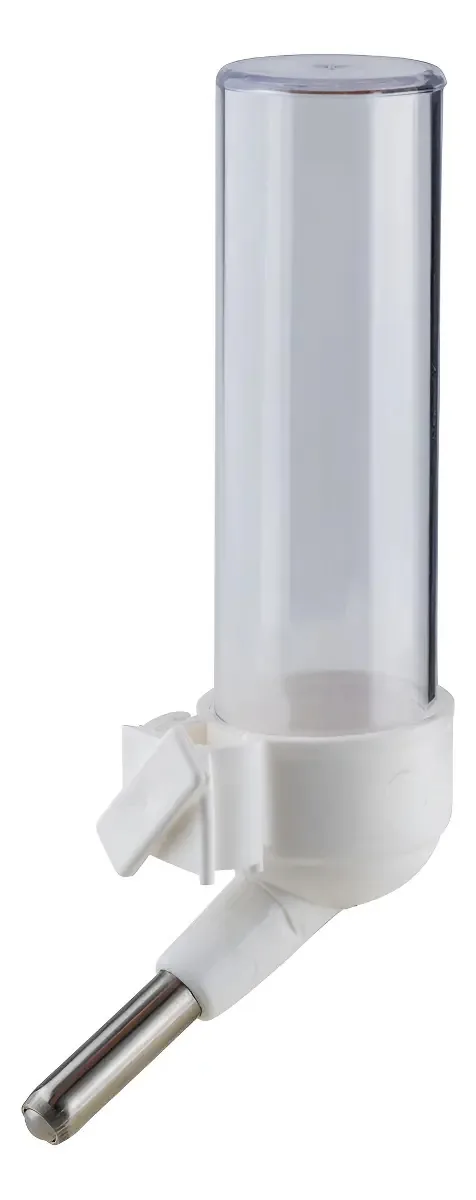 6un- Bebedouro Esfera Inox Para Aves Injetfour - 50ml