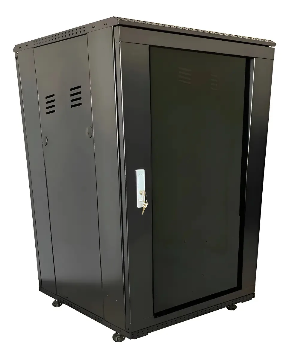 Rack Piso Servidor 12u X 770mm P R O - Rackfort Preto
