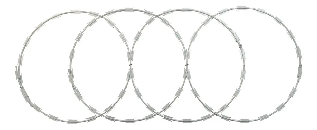 Concertina Flat 45 Cm Para 15 Metros Cerca Plana