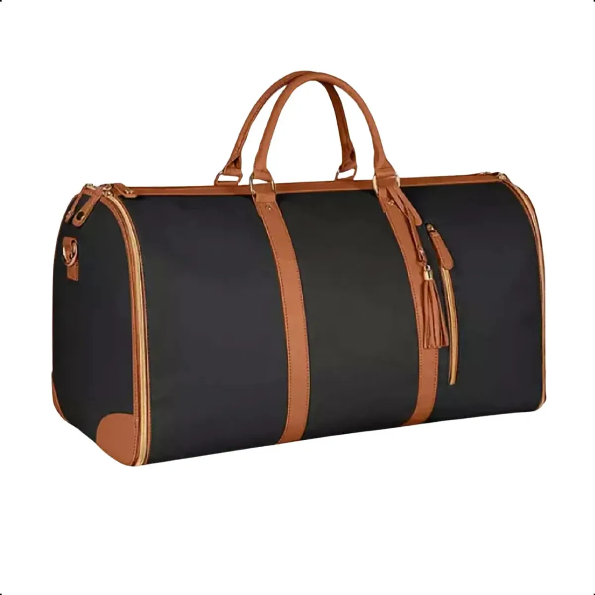 Bolsa Mala Para Viagem Couro Porta Terno Sapatos Vestidos
