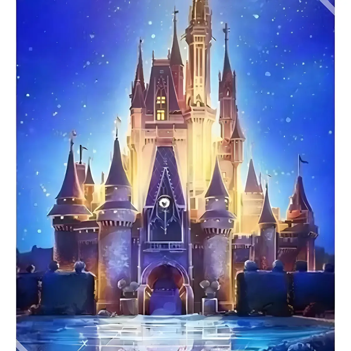 Kit Adesivos De Pintura Com Diamantes Para Crianças Infantil