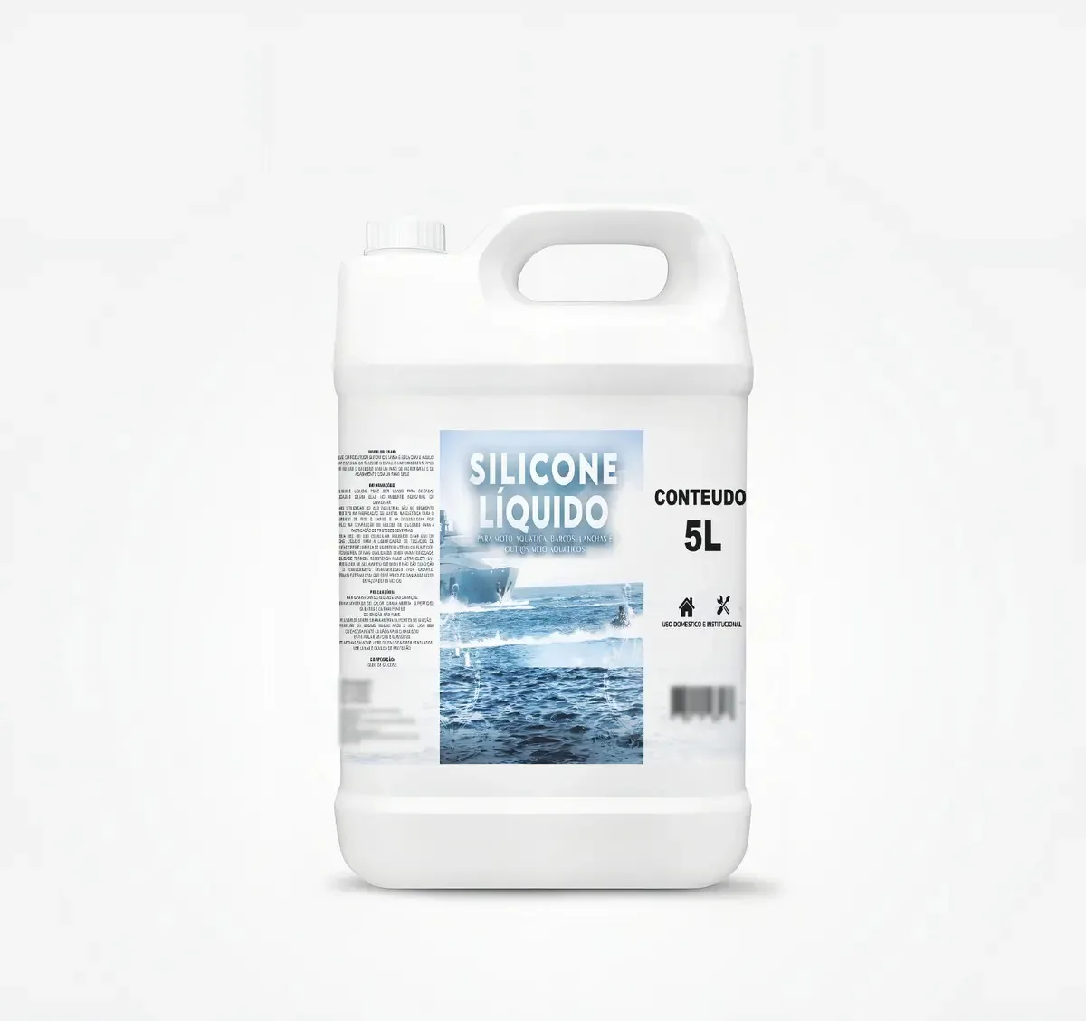 Silicone Líquido Para Barco Lancha Jet Ski 5 Litros