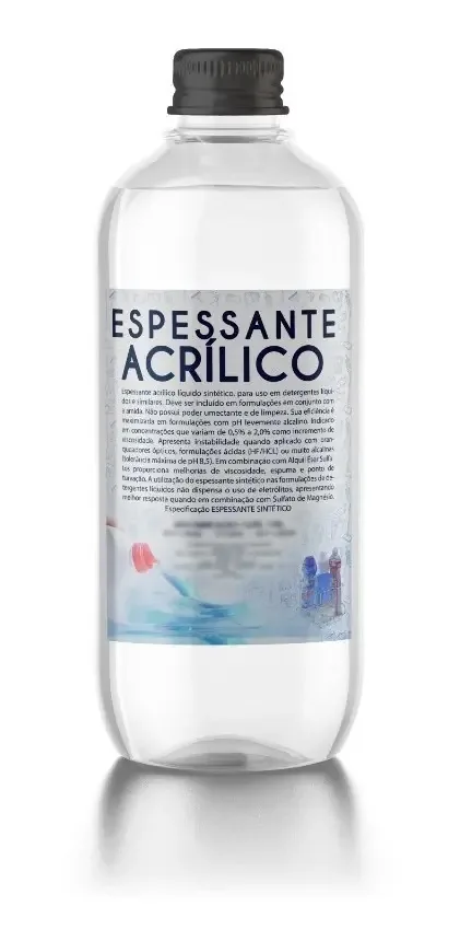 1 Litro De Espessante Para Engrossar Produtos De Limpeza