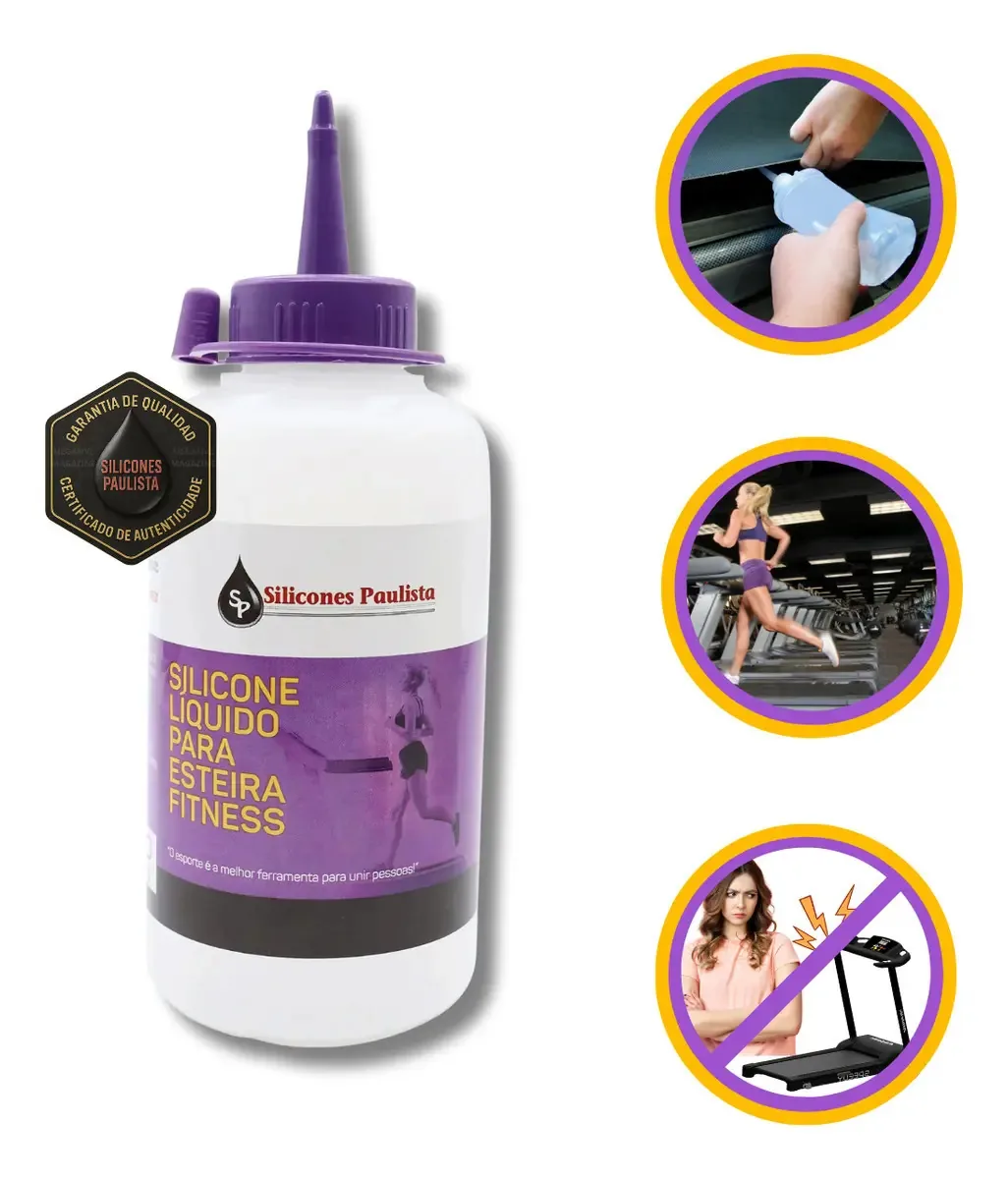 Silicone Lubrificante Para Esteira Ergométrica 250ml
