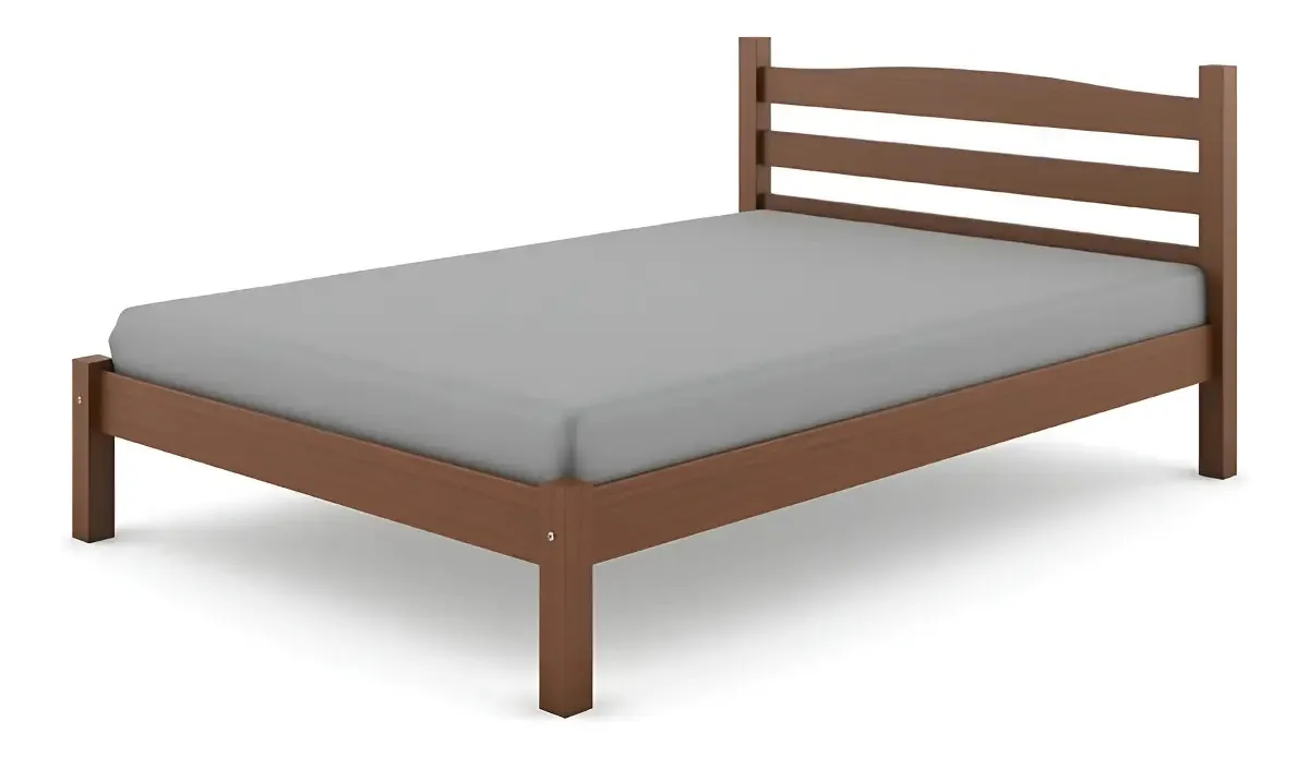 Cama Reta 138cm Canela - Tradição